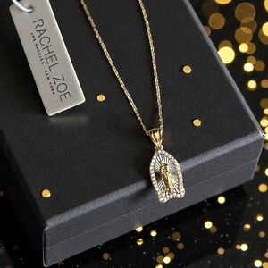 Gold and Silver Pendant Necklace NWOT